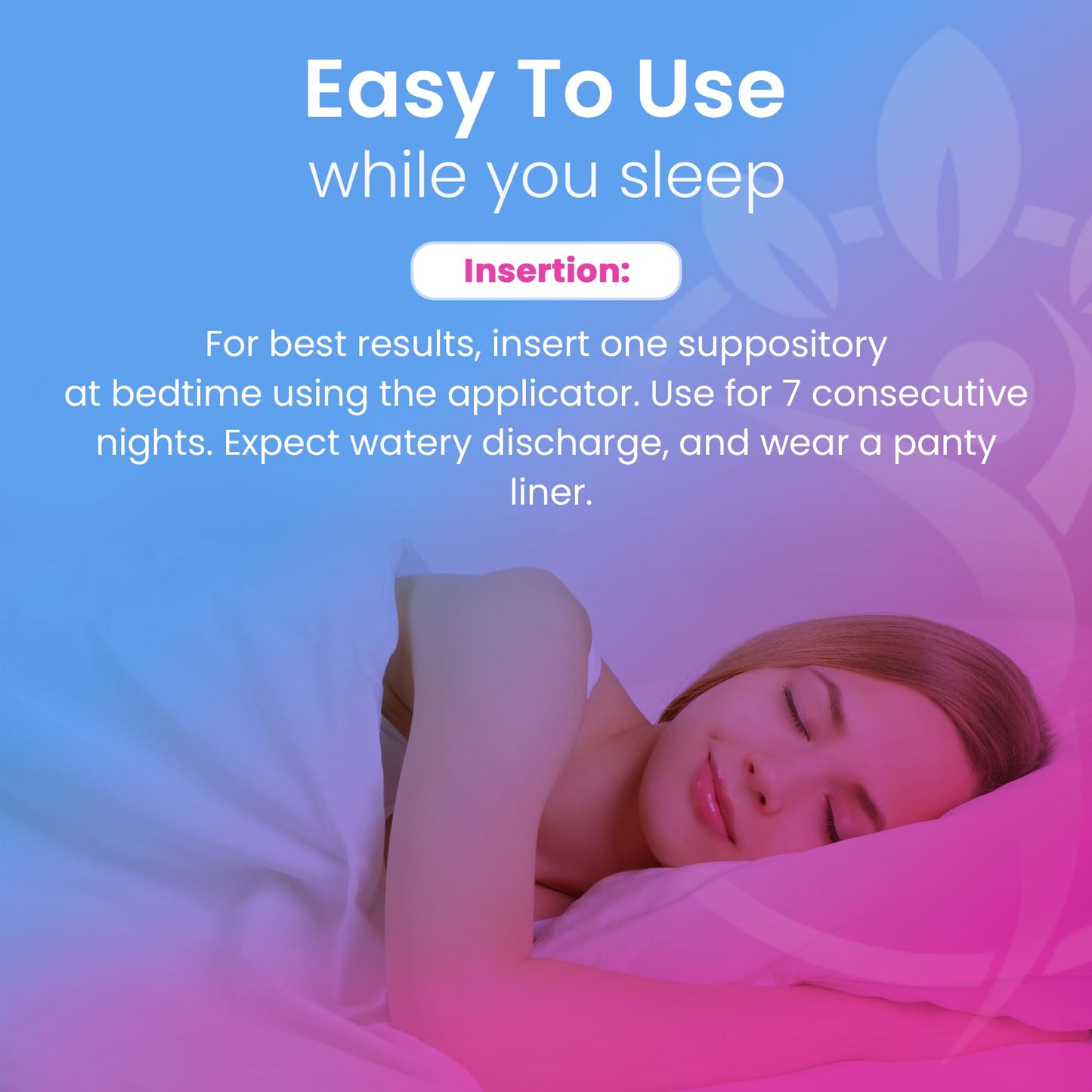 Pelvana Boric Acid Suppositories for Women - 30 Count + 7 Applicators + 20 pH Tests