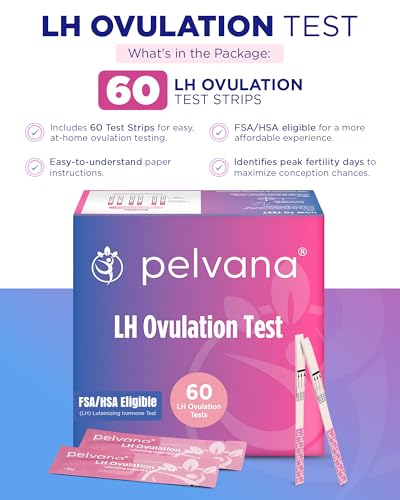 LH Ovulation Test Strips for Women (60-count Pack)