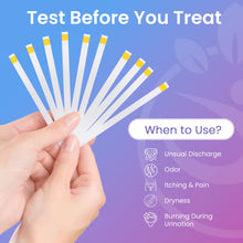 Load image into Gallery viewer, Pelvana Vaginal pH Test Strips for Women – 50 Strips, at-Home BV and Yeast Infection Test Kit, Vaginal pH Tester to Differentiate Between Conditions
