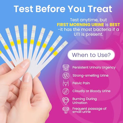 UTI Test Strips for Women (50-count Pack)