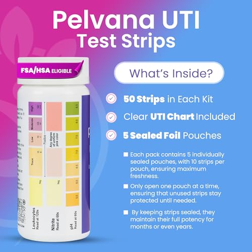 UTI Test Strips for Women (50-count Pack)