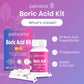 Boric Acid Suppositories for Women with Applicators (75-piece Kit)