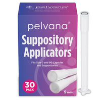Pelvana Vaginal Suppository Applicators for Women - 30 Pack