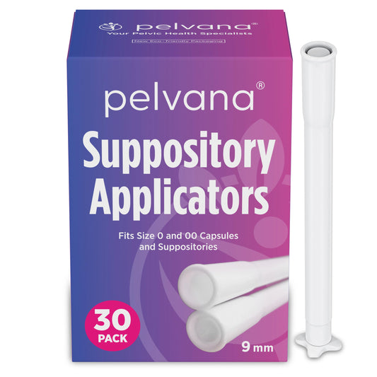 Vaginal Suppository Applicators for Women (30-count Pack)