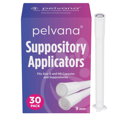 Pelvana Vaginal Suppository Applicators for Women - 30 Pack