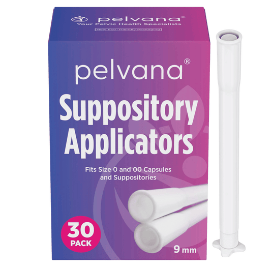 Pelvana Vaginal Suppository Applicators for Women - 30 Pack