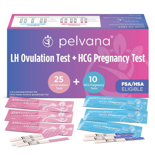 Pregnancy and Ovulation Test Strips for Women (35-pc Kit)