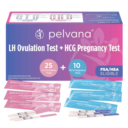 Pelvana Ovulation & Pregnancy Test Strips Combo Kit - 35 Tests