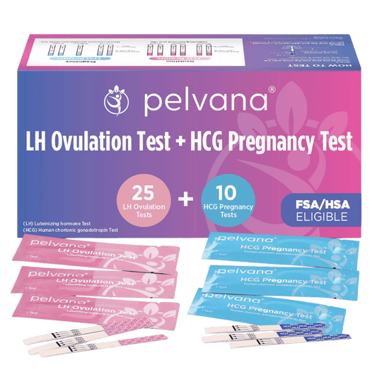 Pelvana Ovulation & Pregnancy Test Strips Combo Kit - 35 Tests