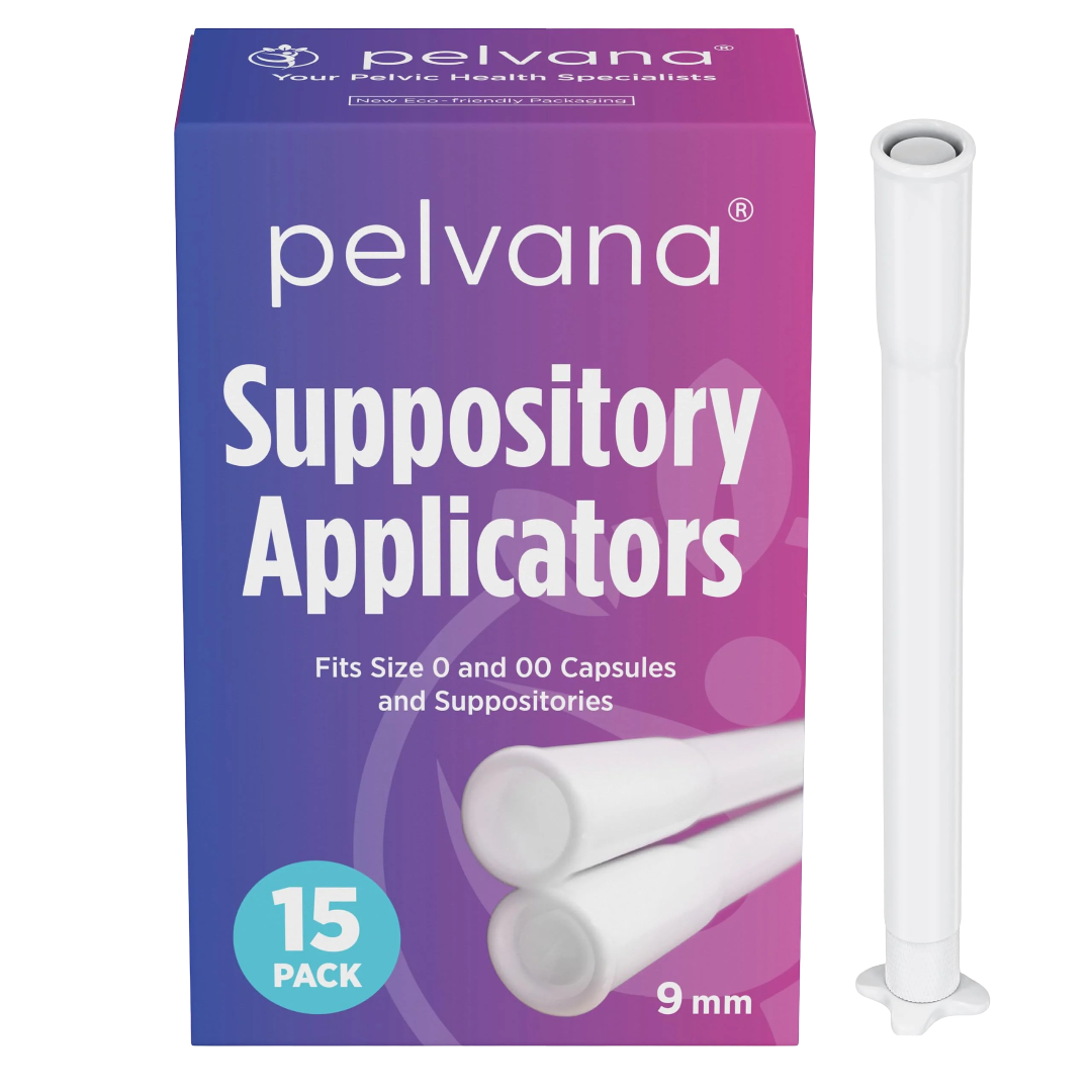 Pelvana Vaginal Suppository Applicators for Women - 15 Pack