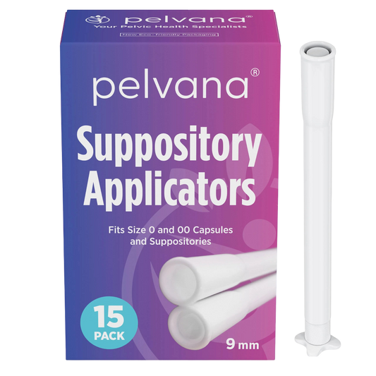 Pelvana Vaginal Suppository Applicators for Women - 15 Pack