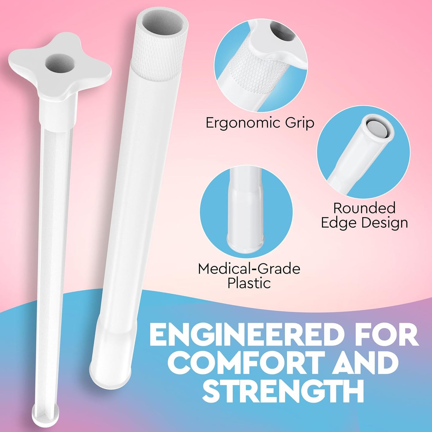 Vaginal Suppository Applicators for Women (30-count Pack)