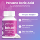 Pelvana Boric Acid Suppositories for Women - 60 Count