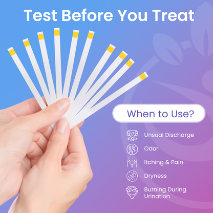 Vaginal pH Test Strips for Women (100‑count) - Case Packs
