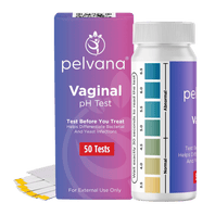Pelvana Vaginal pH Test Strips for Women - 50 Tests